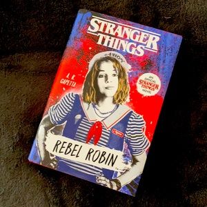 This is a stranger things themed book about robin buckley's backstory.